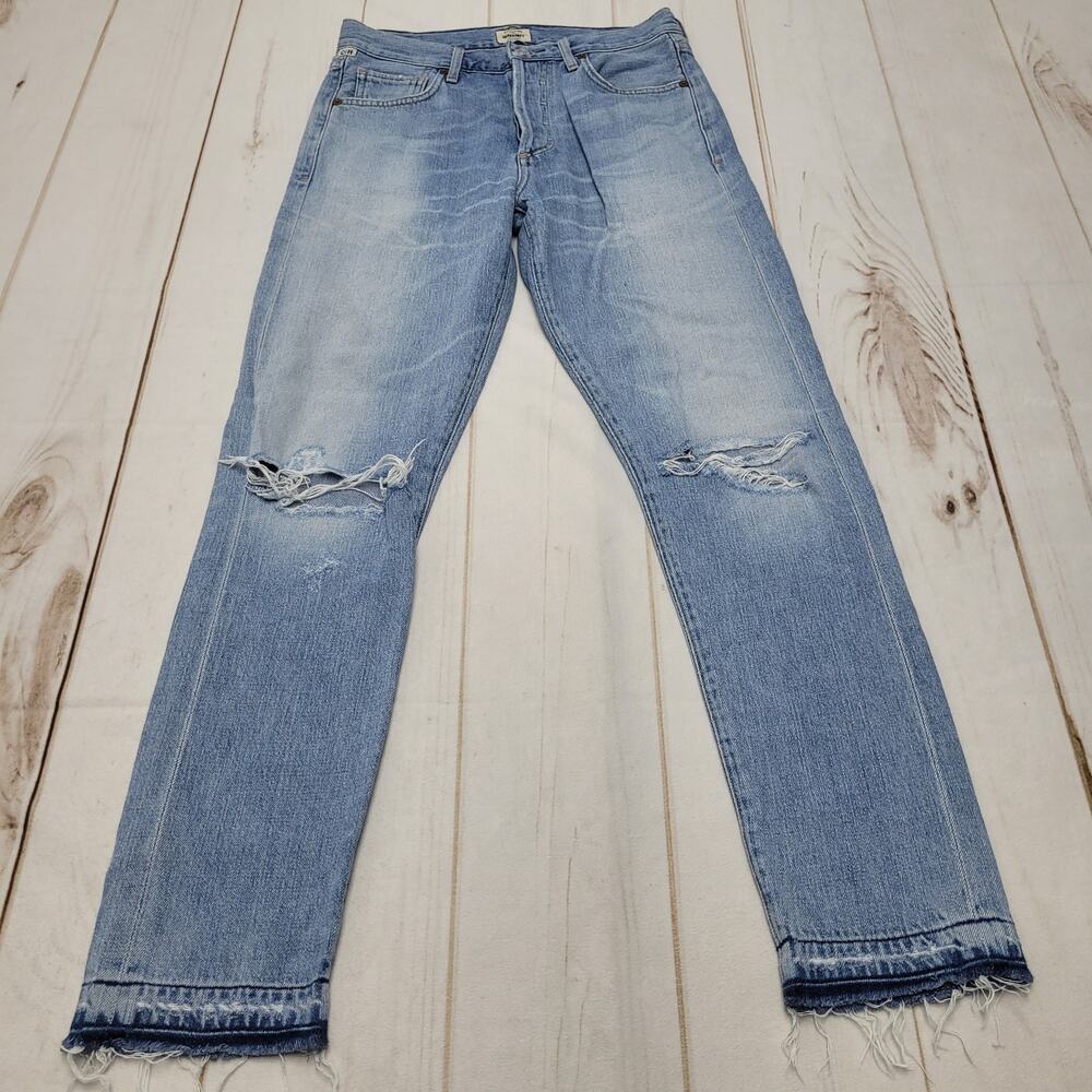 Citizens of Humanity Liya high rise classic fit crop jeans premium vintage 24
